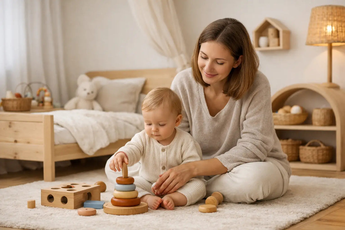 Montessori speelgoed voor de babykamer: zo kies je goed