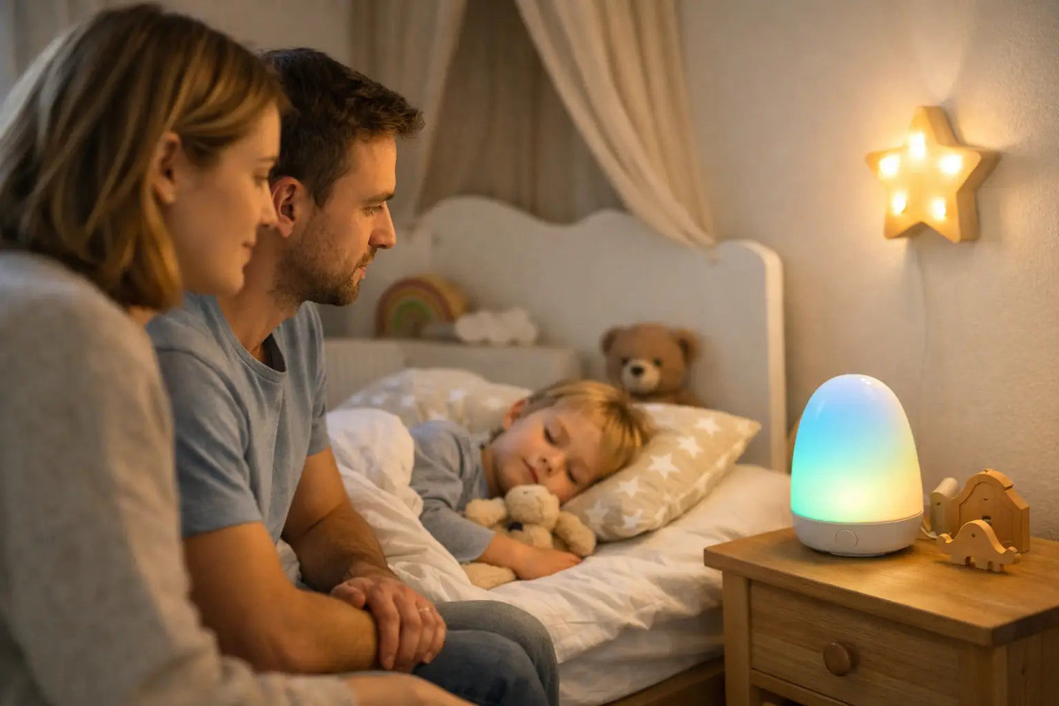 Review kinderslaaptrainer met kleuren voor ouders