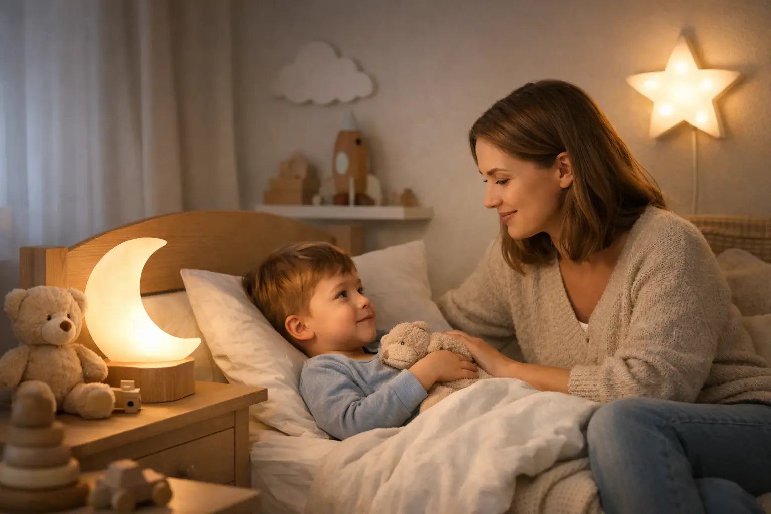 Hoe kies je een nachtlampje voor de kinderkamer?