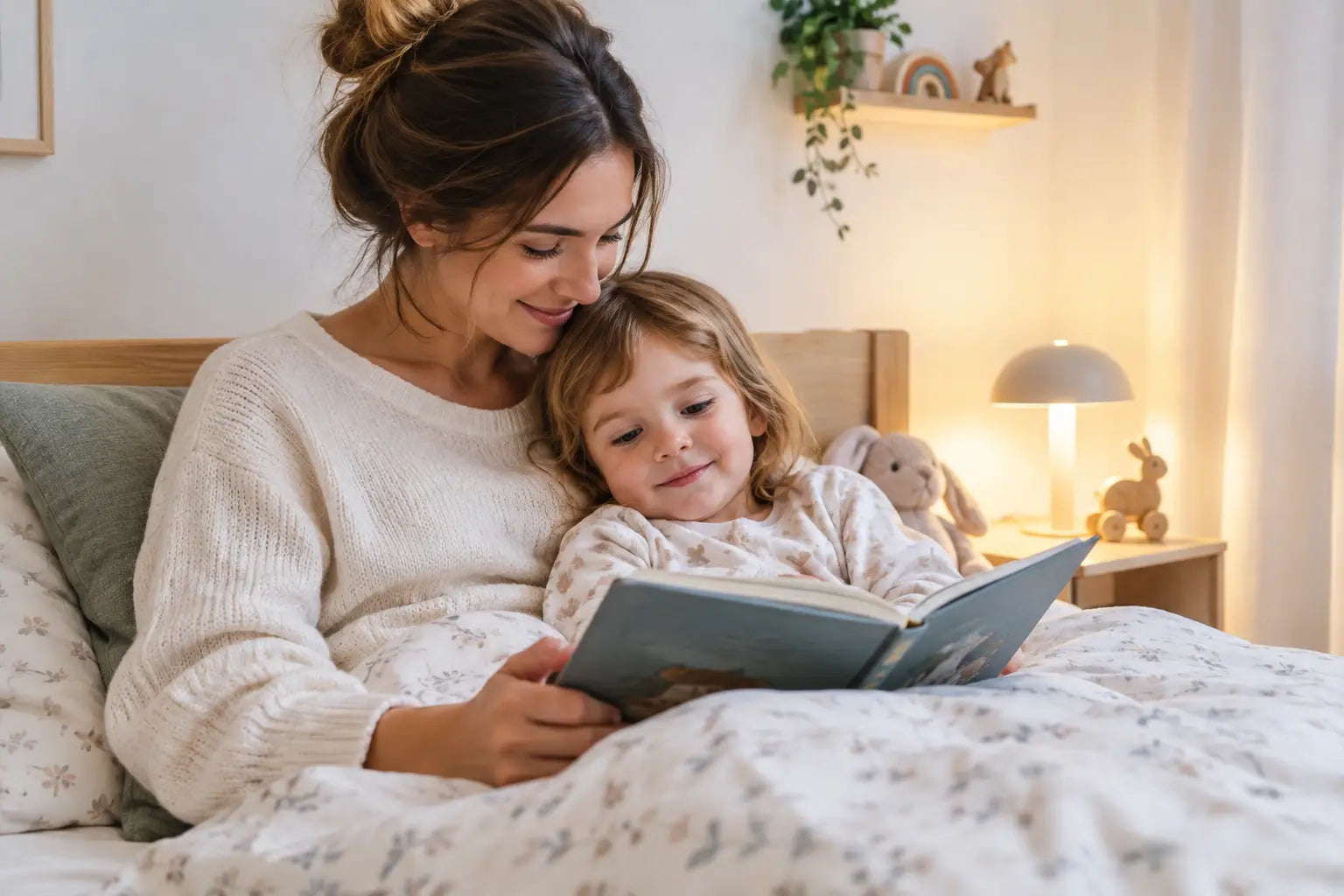 Rustig bedtijdritueel met peuter opbouwen