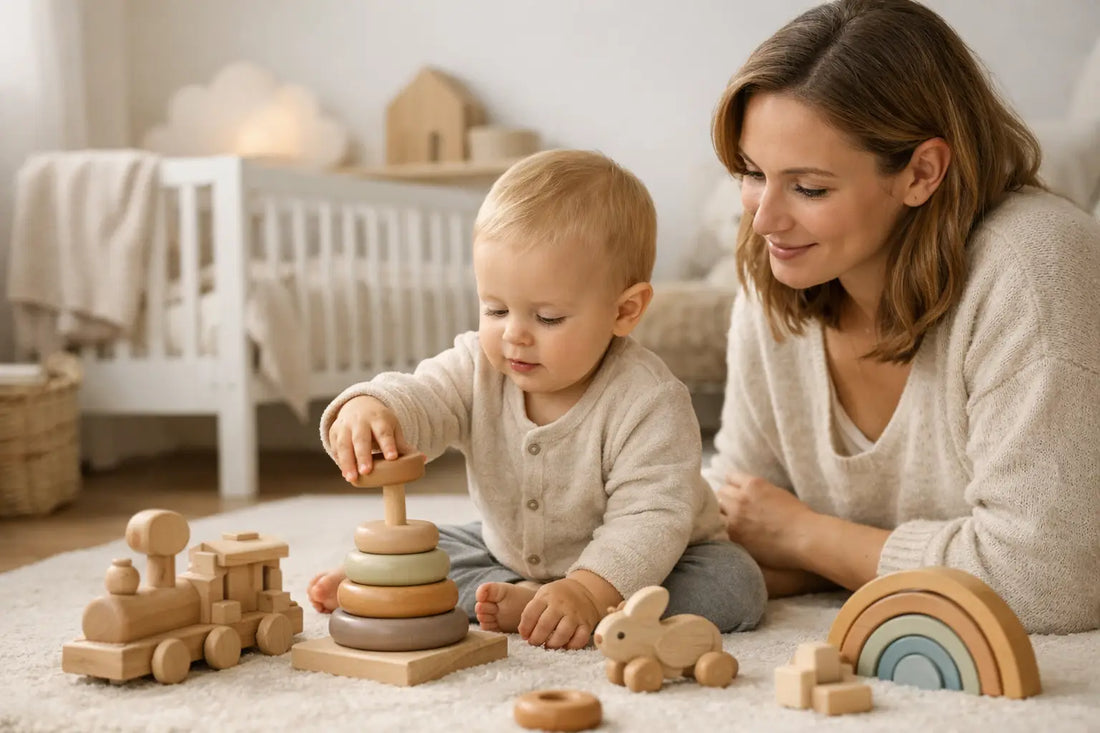 Veilig houten speelgoed voor baby's: waar let je op?
