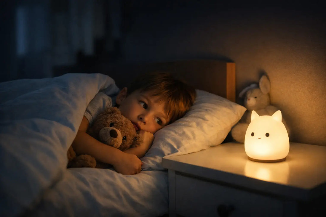 Helpt een kindernachtlampje bij angst voor het donker?