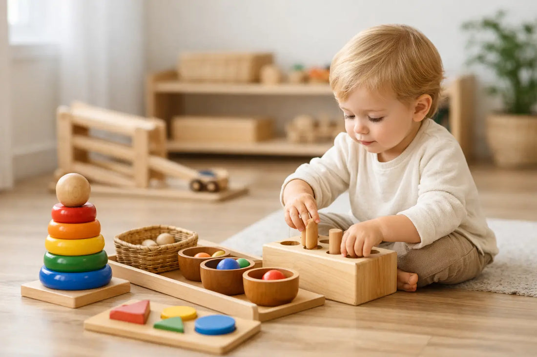 Montessori speelgoed voor 2 jaar: wat werkt echt?