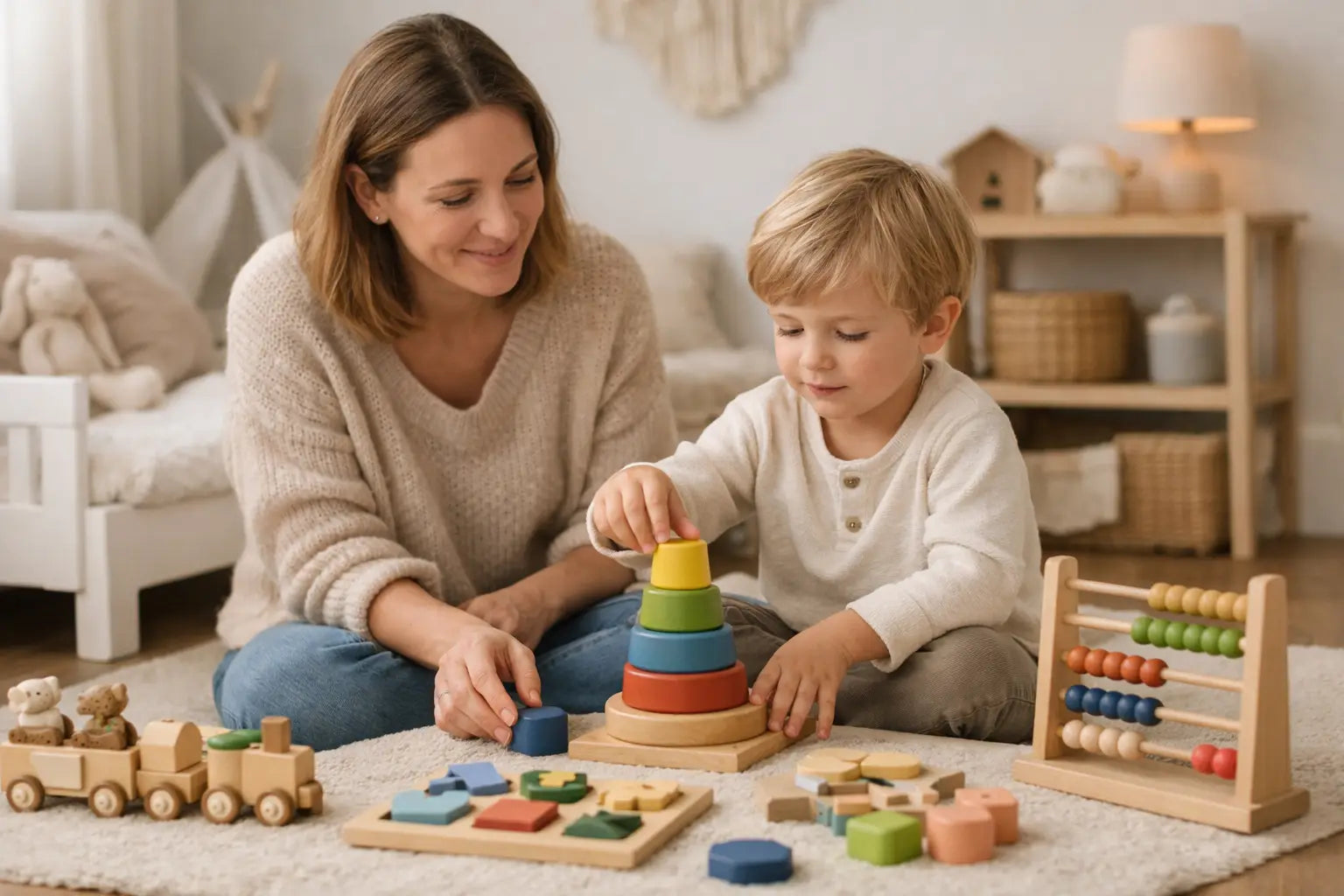 Educatief speelgoed voor jonge kinderen kiezen