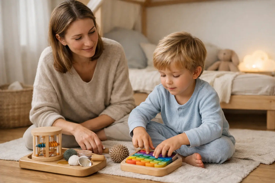 Hoe introduceer je sensorisch speelgoed rustig?