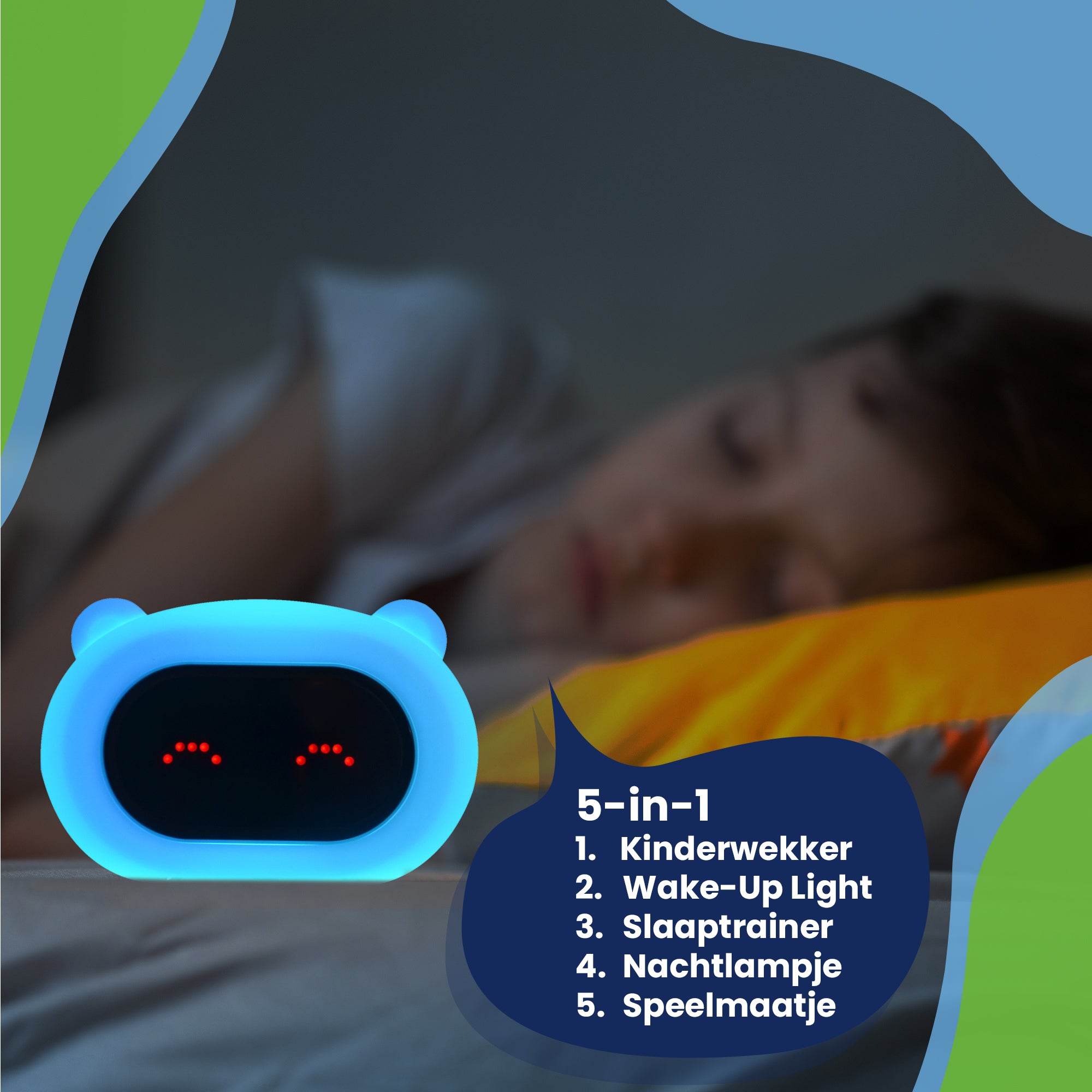 Een waakzame wekker als vriendje wat doet dromen - De vriend van ieder kind