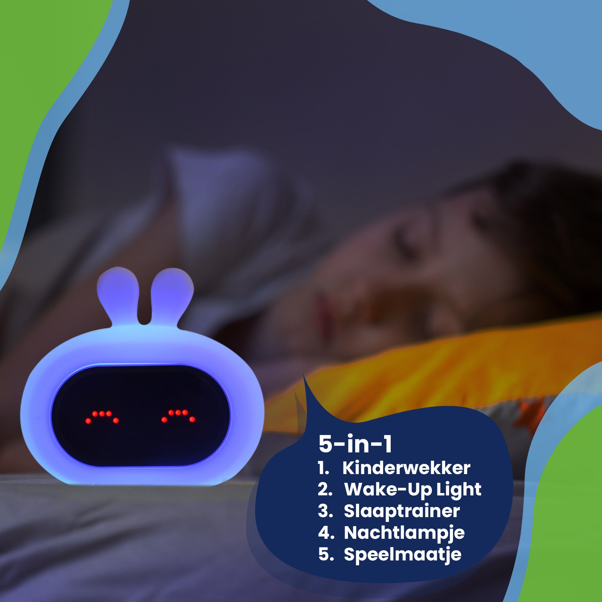 Een waakzame wekker als vriendje wat doet dromen - De vriend van ieder kind