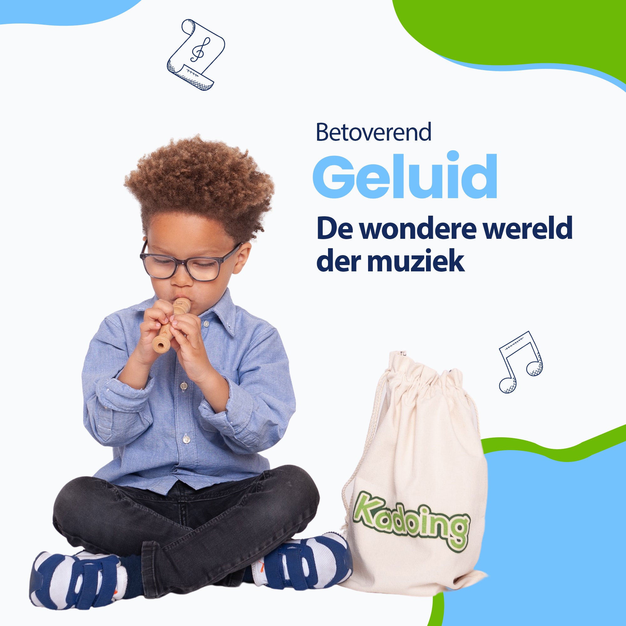 Muziekgeluiden maken echt indruk op kinderen. Je kind kan je nu versteld laten staan van zijn of haar muziekkunsten - Gewoonweg betoverend!