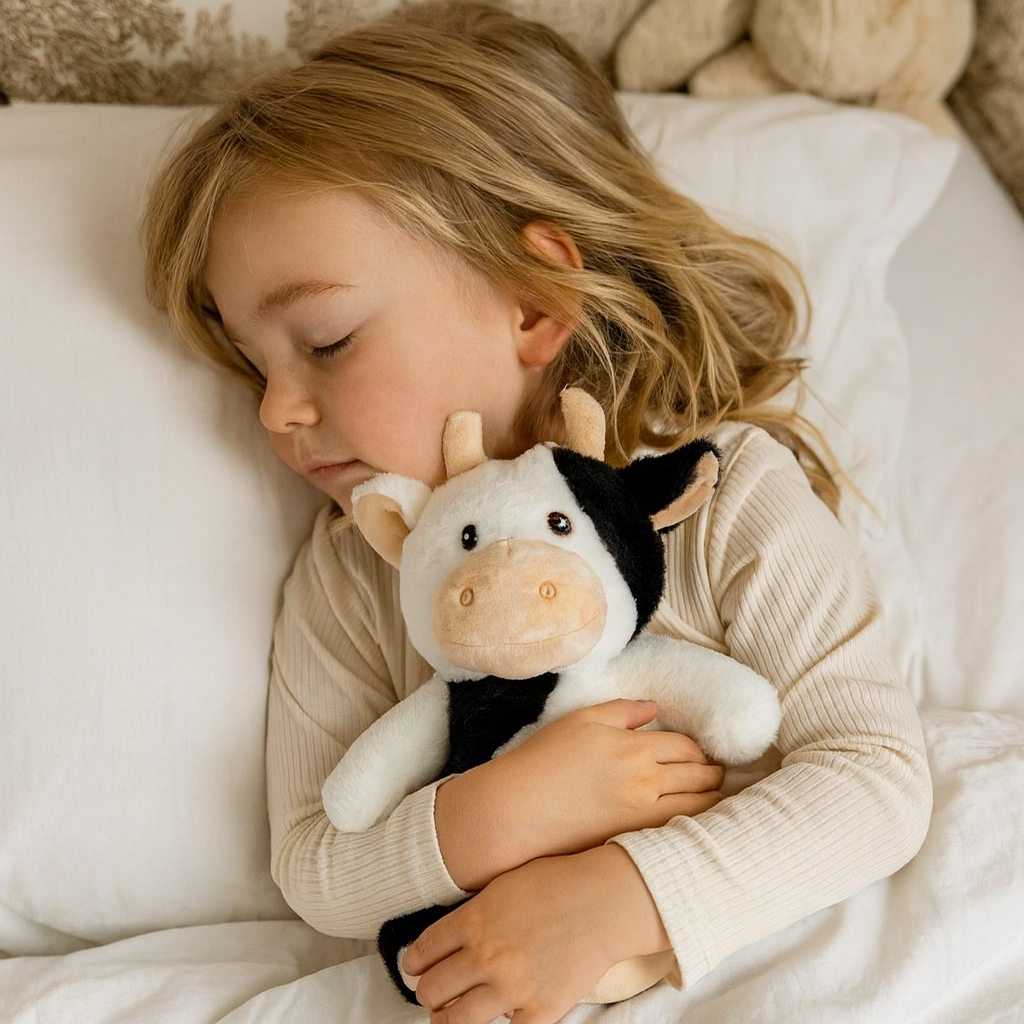 Eco-Koe - Knuffelkoe - Zachte Duurzame Knuffel