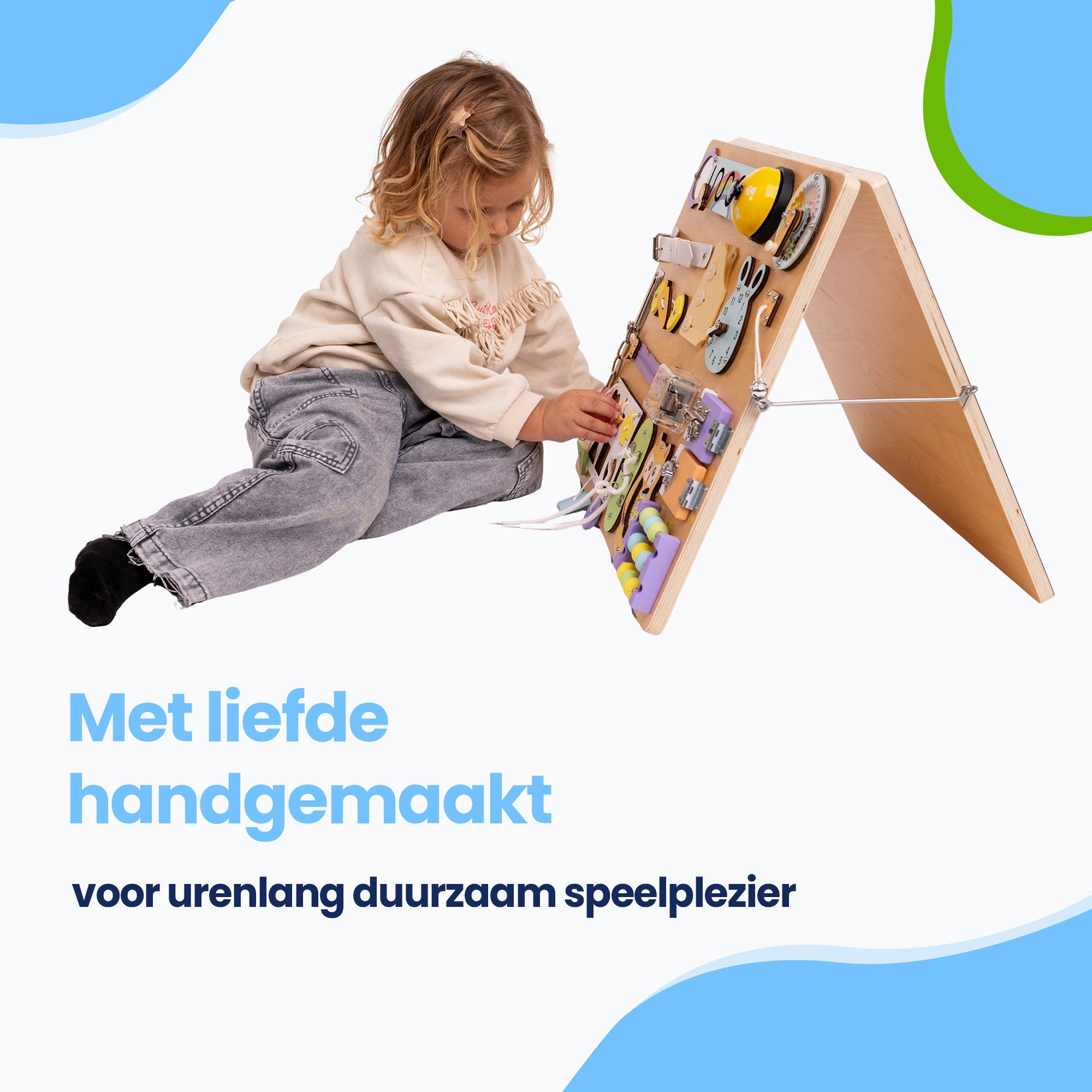 Met liefde handgemaakt

Exclusief Kadoing® ontwerp voor Urenlang duurzaam speelplezier
