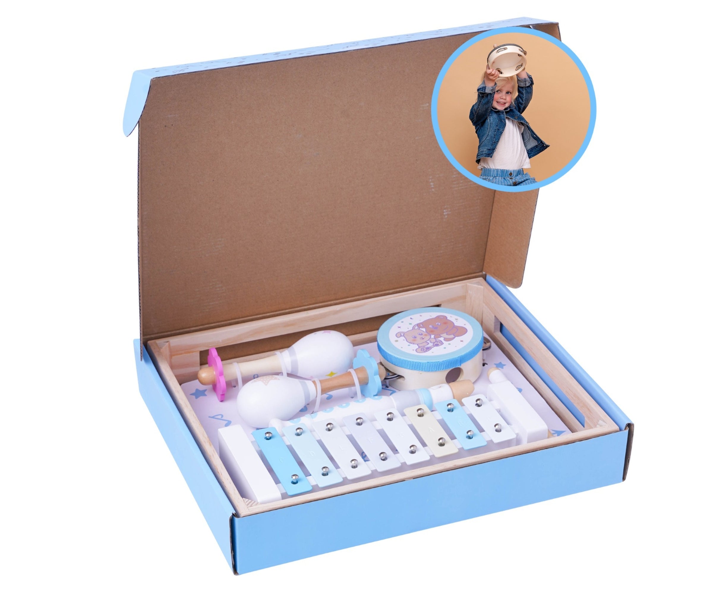 Kadoing Muziek Set in productverpakking