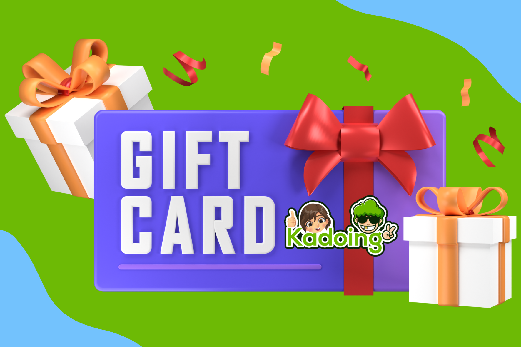 Kadoing cadeaubon - keuze uit 10, 15, 25, 30, 50 en 70euro