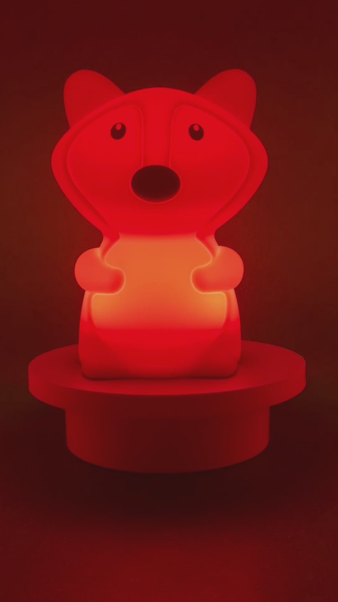 360graden demonstratievideo van het Vos nachtlampje van Kadoing