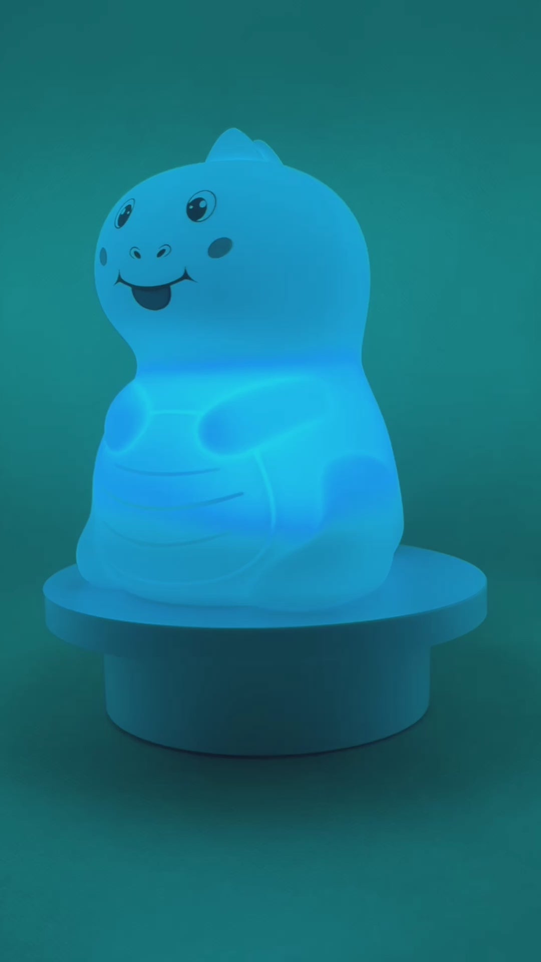 360graden demonstratievideo van het Dino nachtlampje van Kadoing